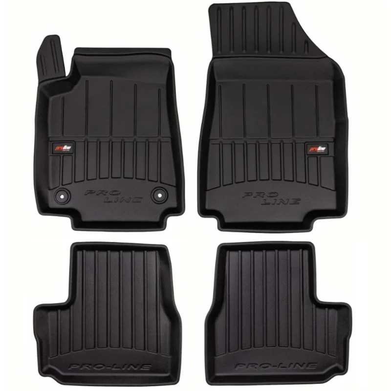 Alfombrillas 3D goma para Citroën C3 IV (2024-actualidad) con motor Gasolina