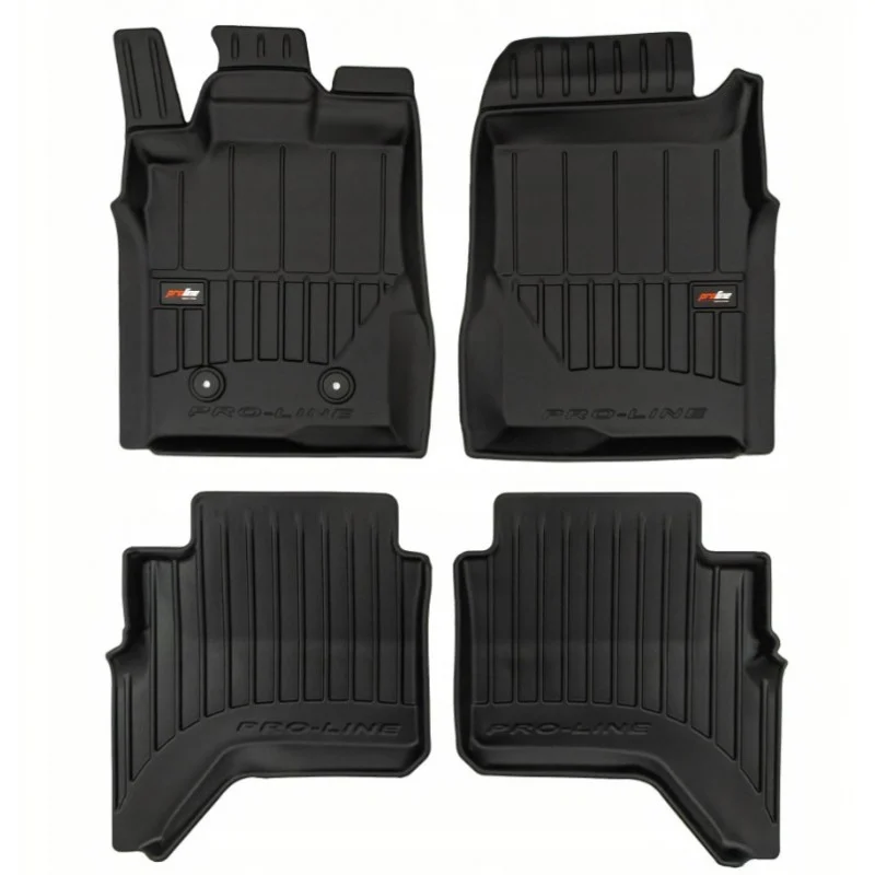 Alfombrillas 3D goma para Ford Ranger VI (2022-) 4 puertas
