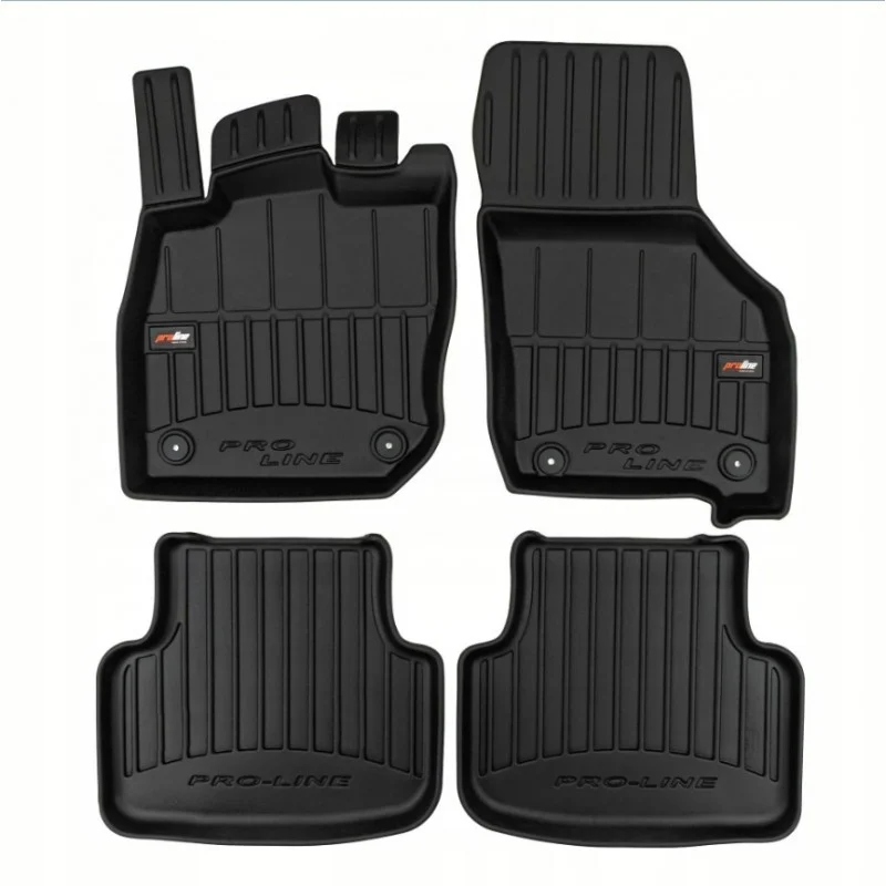 Alfombrillas 3D goma para Skoda Octavia IV (2019-), versión Mild hybrid