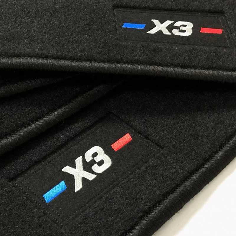 Alfombrillas BMW X3 E83 (2004 - 2010) a medida logo