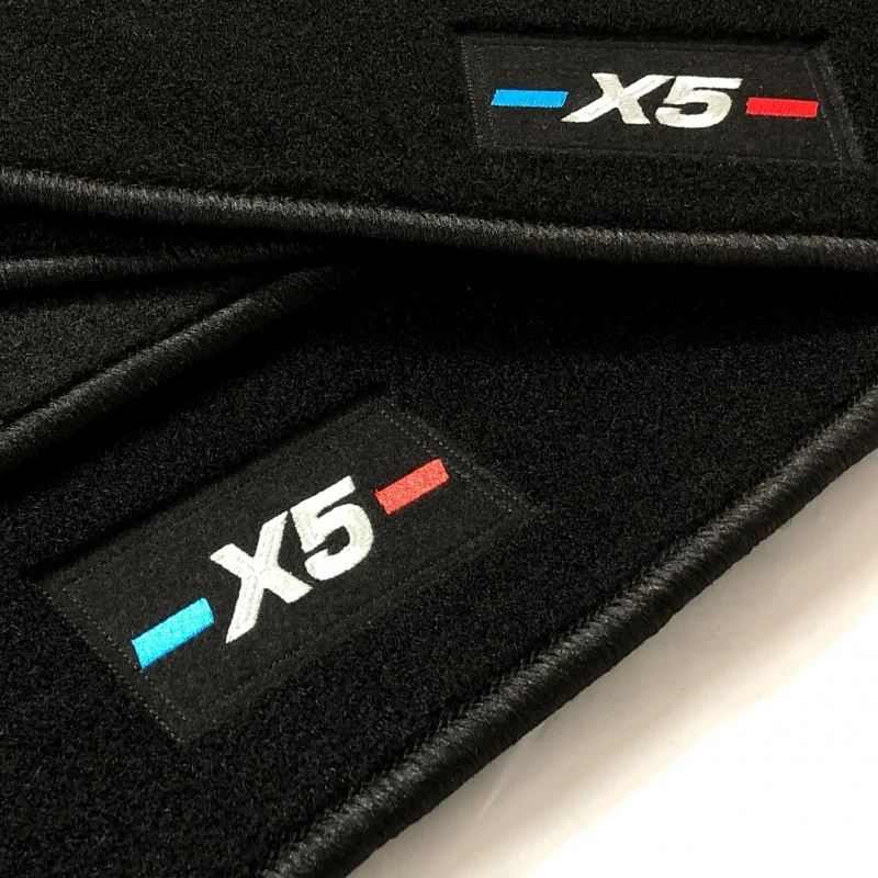 Alfombrillas BMW X5 E70 (2007 - 2013) a medida logo