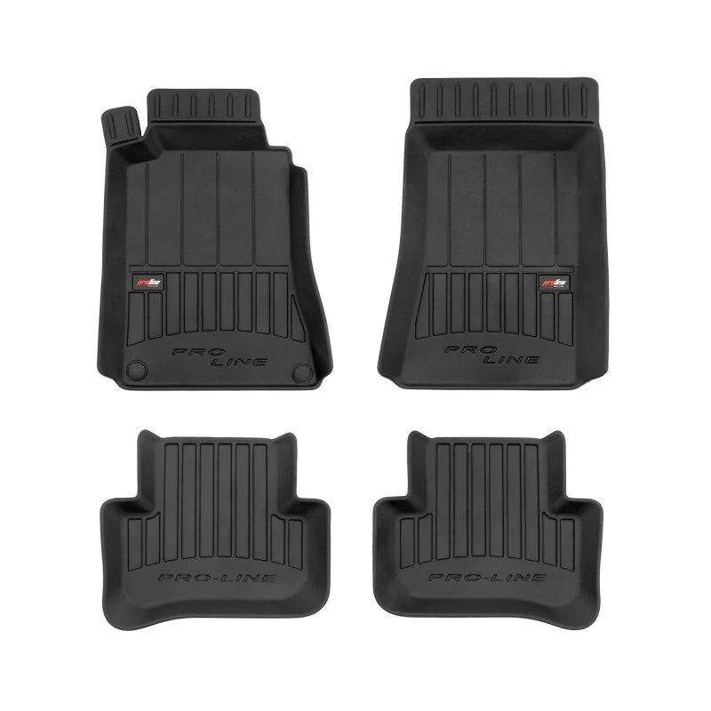 Alfombrillas cubeta goma 3D Mercedes-Benz C-Class W203 (2000-2007)