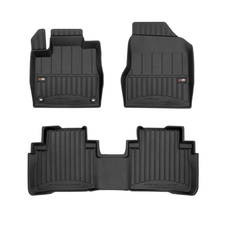 Alfombrillas cubeta goma 3D Nissan Murano Z50 (2003-2008)