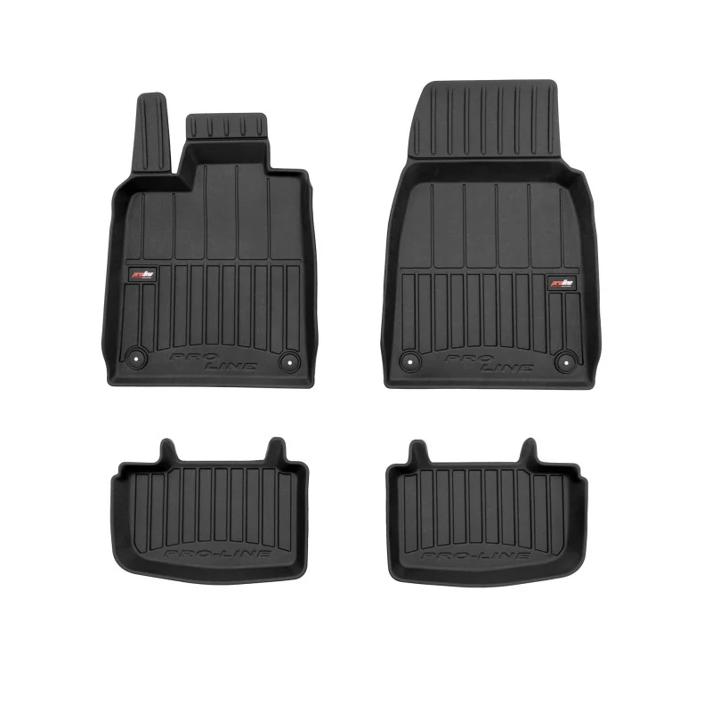 Alfombrillas cubeta goma 3D Porsche Taycan (desde 2019)
