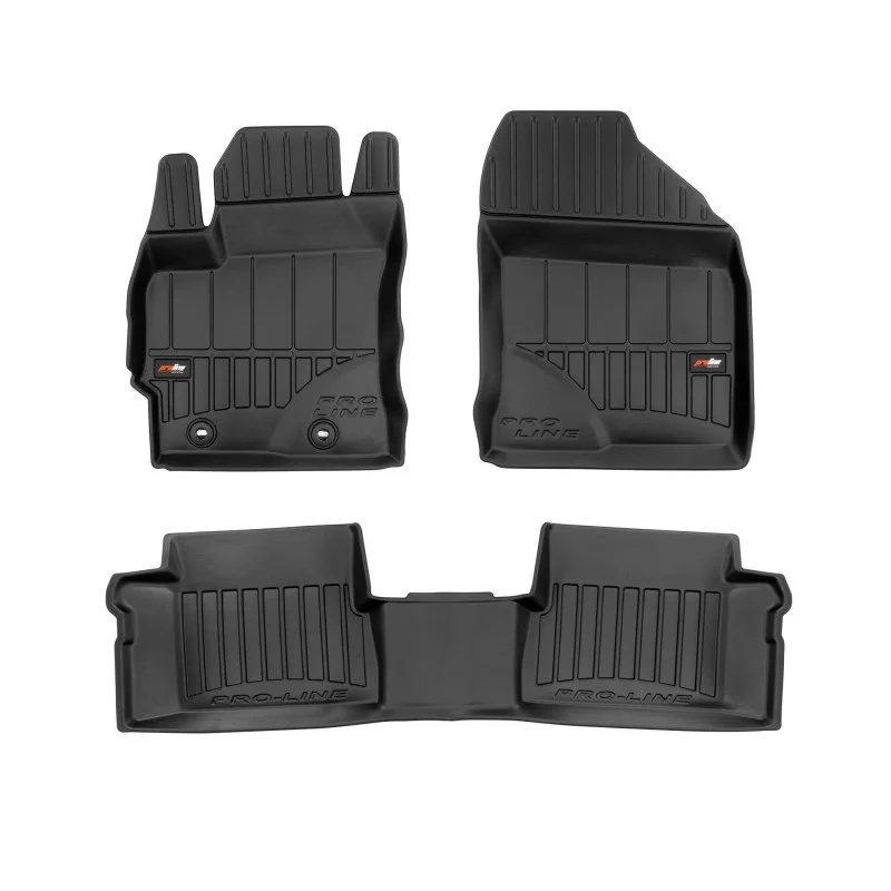 Alfombrillas cubeta goma 3D Toyota Auris II (2012-2018)