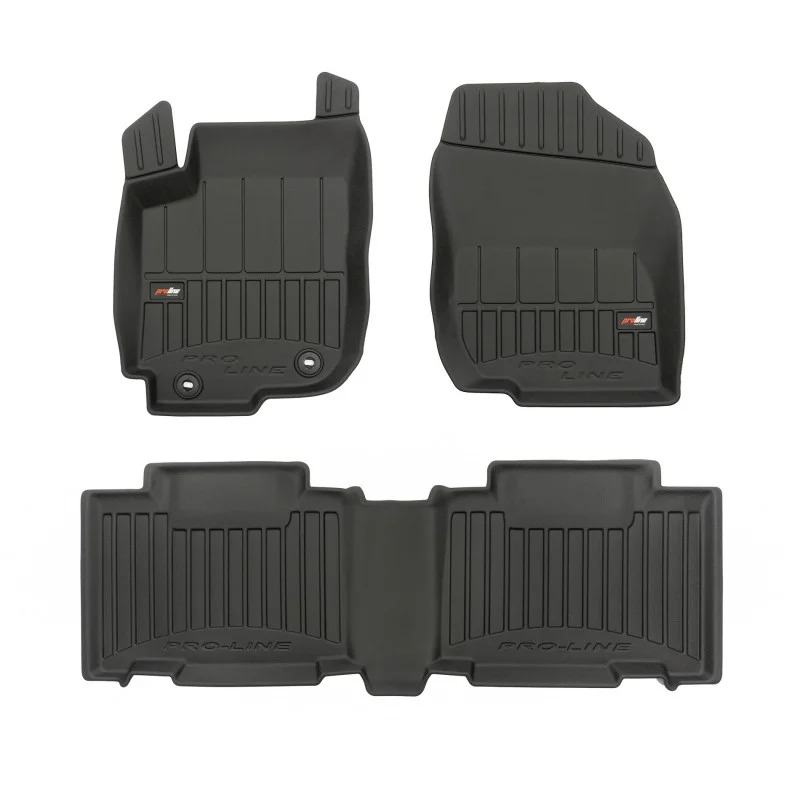 Alfombrillas cubeta goma 3D Toyota RAV4 IV (2013-2019)