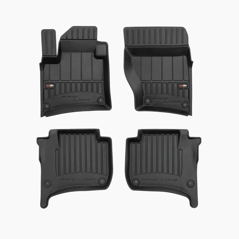 Alfombrillas cubeta goma 3D Volkswagen Touareg II (2010-2018)