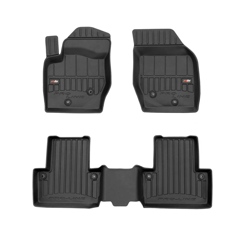Alfombrillas cubeta goma 3D Volvo XC90 I (2002-2016)