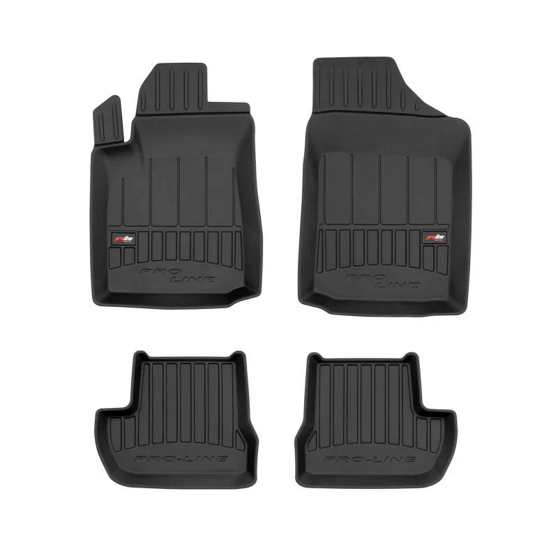 Alfombrillas cubeta goma Citroën C2 (2003-2009)