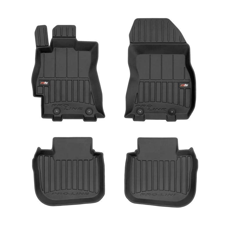 Alfombrillas cubeta goma Subaru Legacy V (2009-2014)