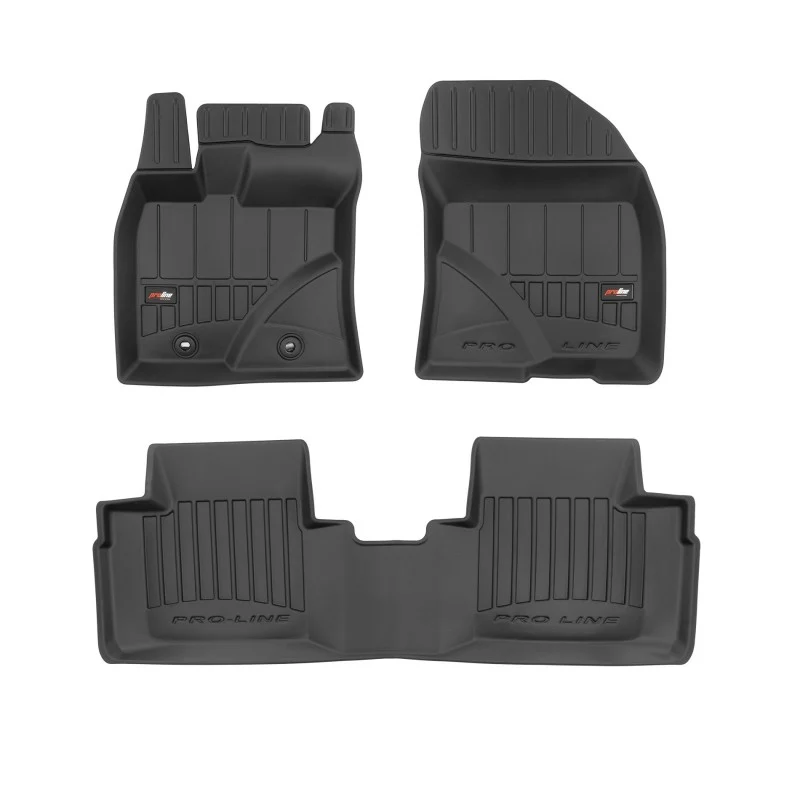 Alfombrillas cubeta goma Toyota Avensis III (2009-2018)