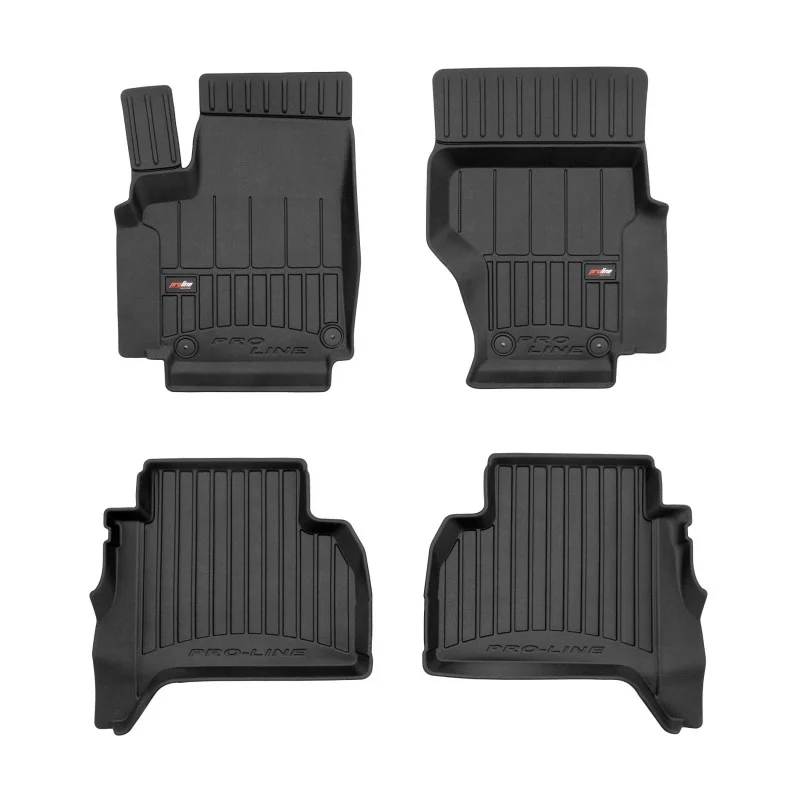 Alfombrillas cubeta goma Volkswagen Amarok (desde 2009)