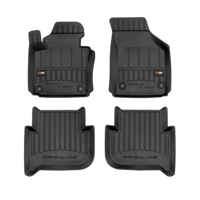 Alfombrillas cubeta goma Volkswagen Touran I (2003-2010)