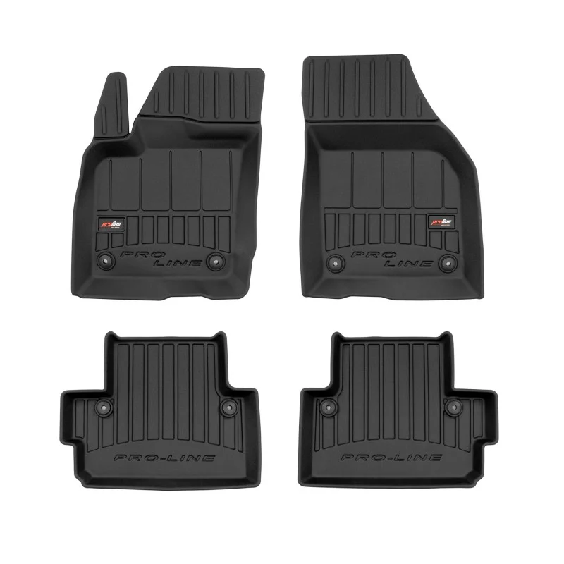 Alfombrillas cubeta goma Volvo S40 II (2004-2012)