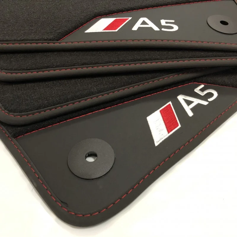 Alfombrillas Cuero para Audi A5 F5 (2016-actualidad)