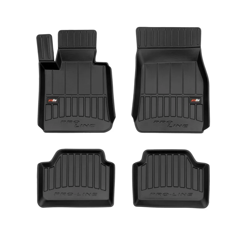 Alfombrillas de cubeta 3D en goma para BMW 1 Series F20 (2011-2019)