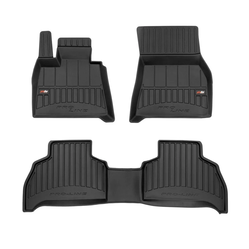 Alfombrillas de cubeta 3D en goma para BMW X5 G05 (desde 2018)