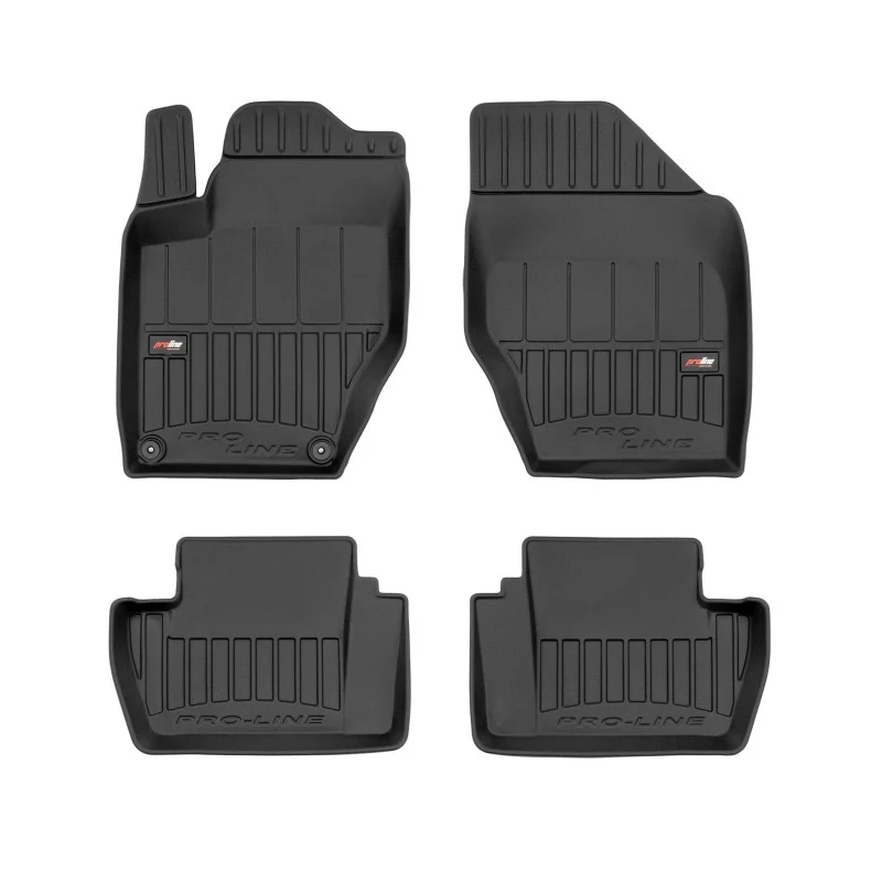 Alfombrillas de cubeta 3D en goma para Citroën DS4 (2011-2015)
