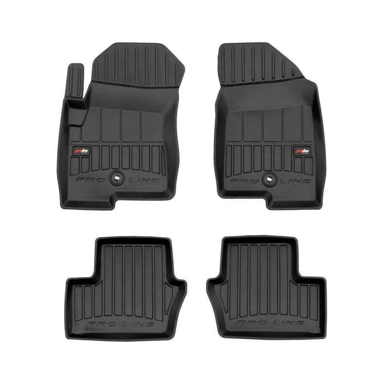 Alfombrillas de cubeta 3D en goma para Dodge Caliber (2006-2011)