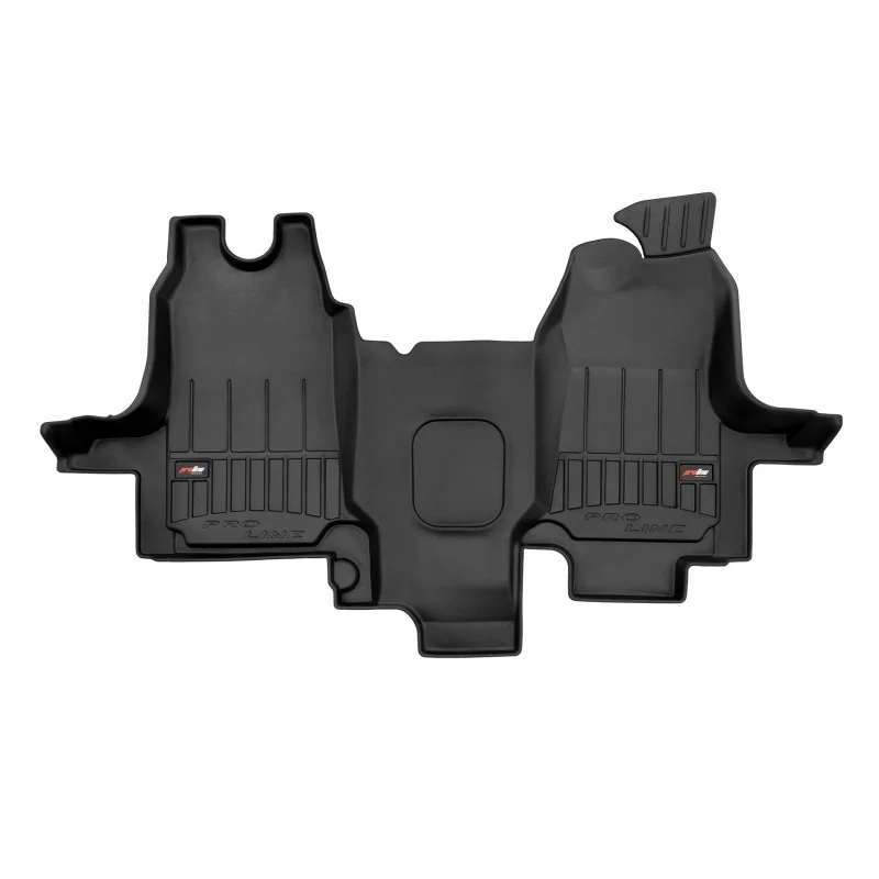 Alfombrillas de cubeta 3D en goma para Ford Transit V (2000-2013)