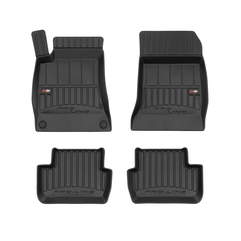 Alfombrillas de cubeta 3D en goma para Mercedes-Benz GLA X156 (2013-2019)