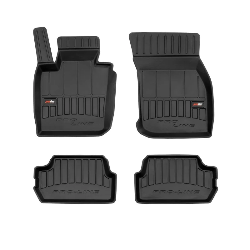 Alfombrillas de cubeta 3D en goma para Mini Cooper III (desde 2014)