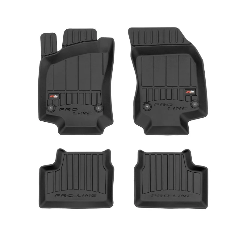 Alfombrillas de cubeta 3D en goma para Opel Astra H (2004-2014)