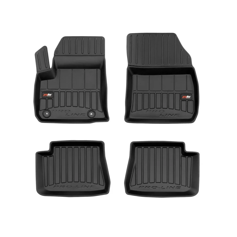 Alfombrillas de cubeta 3D en goma para Opel Corsa-e (desde 2019)