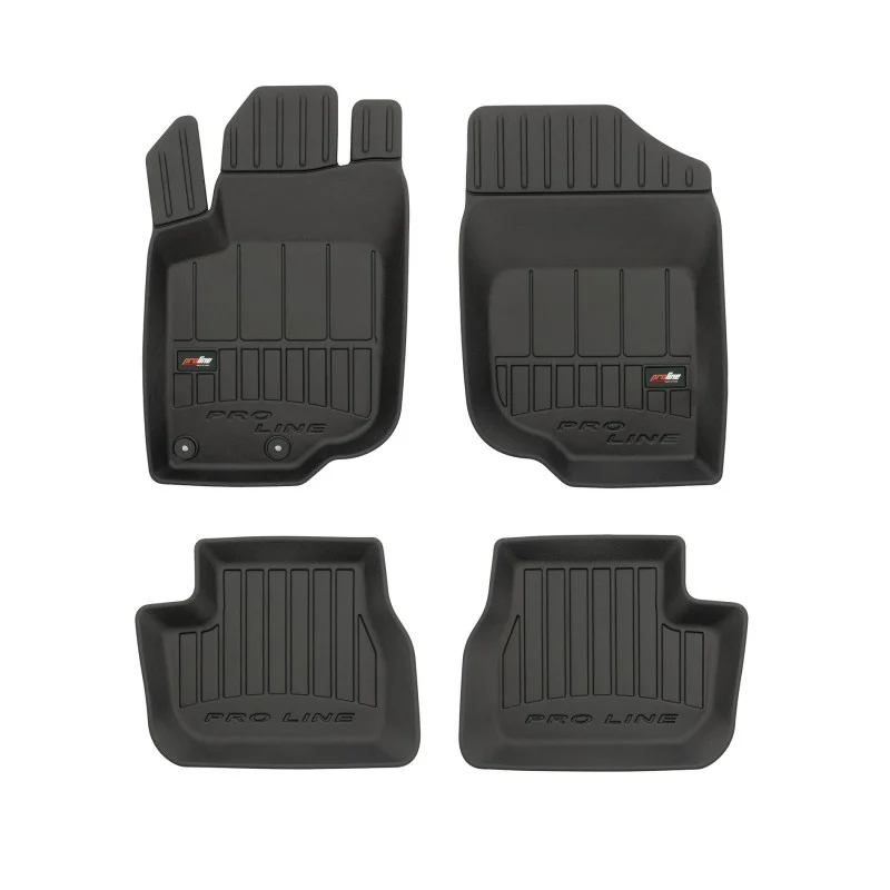 Alfombrillas de cubeta 3D en goma para Peugeot 207 (2006-2012)