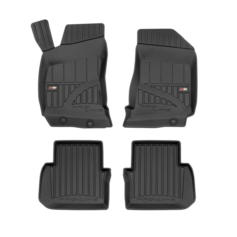 Alfombrillas de cubeta 3D en goma para Saab 9-5 I (1997-2005)