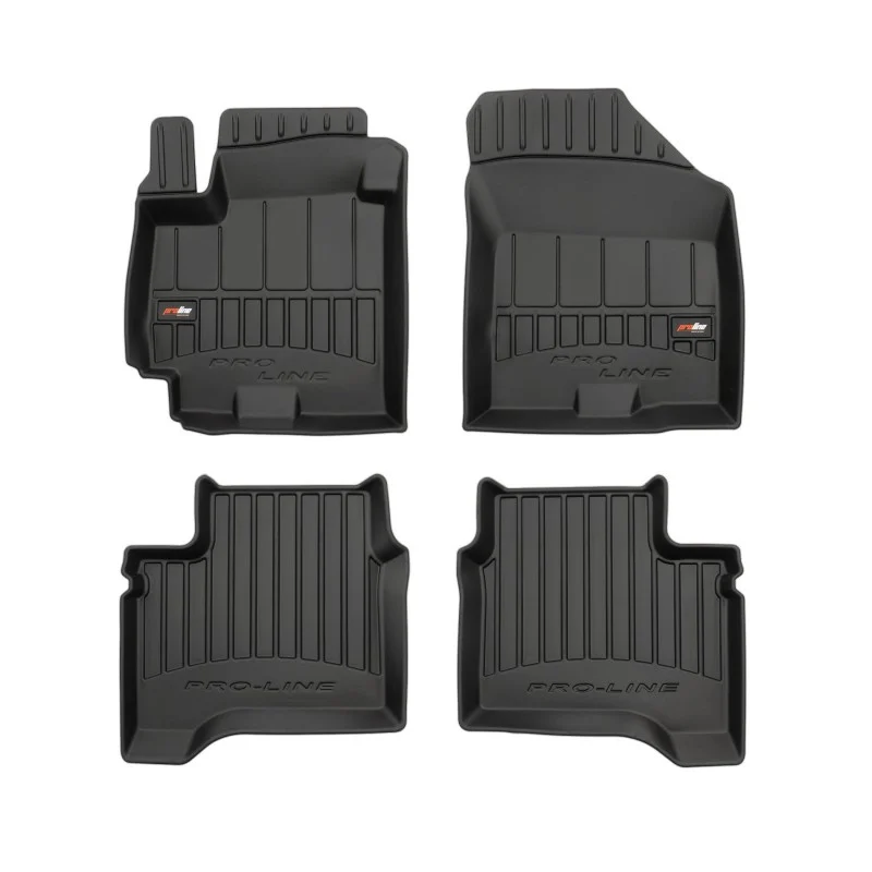 Alfombrillas de cubeta 3D en goma para Suzuki Swift VI (desde 2017)