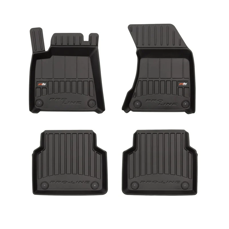 Alfombrillas de goma 3D Audi A8 D4 versión corta (2009-2017)