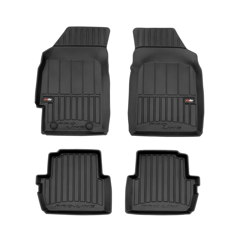Alfombrillas de goma 3D Chevrolet Spark II (2005-2009)