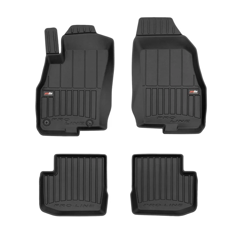 Alfombrillas de goma 3D Fiat Punto EVO 3 puertas (2009-2012)