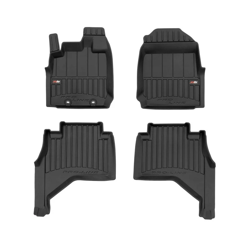 Alfombrillas de goma 3D Isuzu D-MAX III doble cabina (desde 2019)