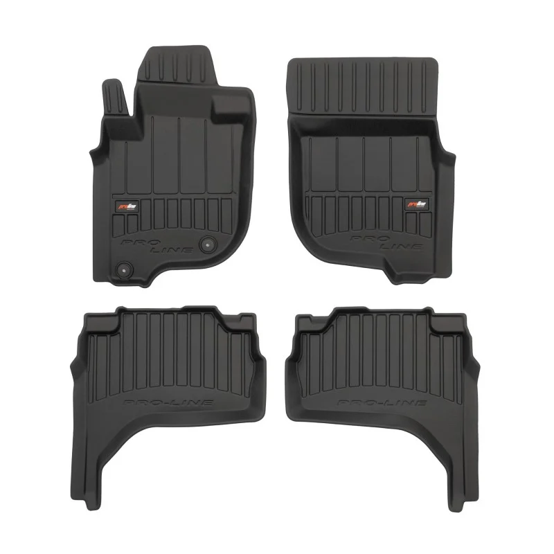 Alfombrillas de goma 3D Mitsubishi L200 VI (desde 2019)