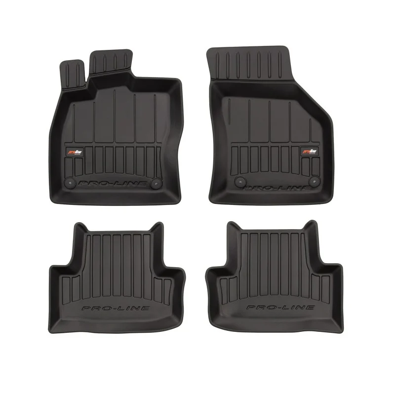 Alfombrillas de goma 3D Skoda Karoq (desde 2017)