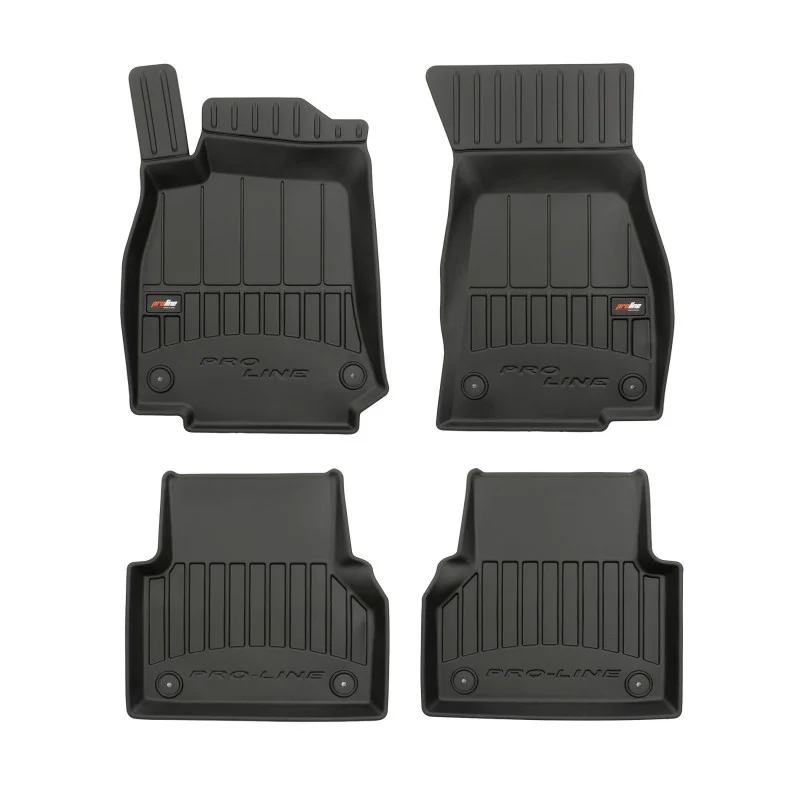 Alfombrillas de goma cubeta Audi A7 Sportback II (desde 2017)