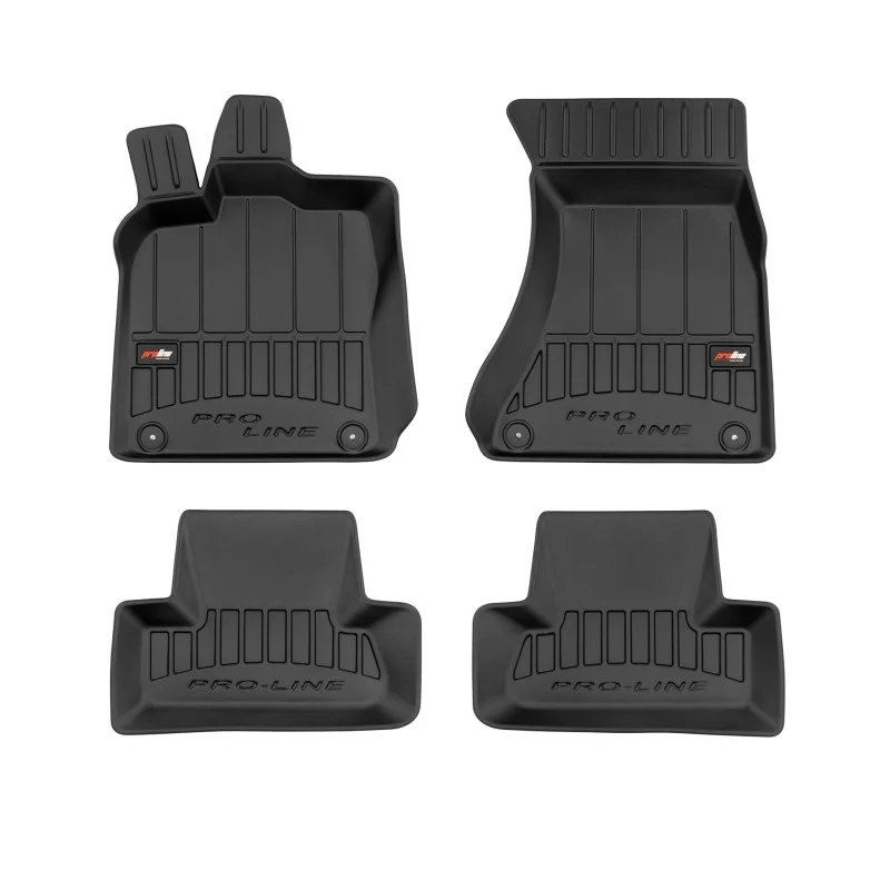 Alfombrillas de goma cubeta Audi Q5 I (2008-2016)