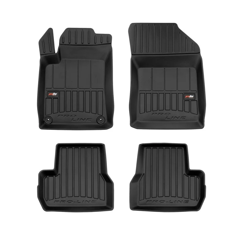 Alfombrillas de goma cubeta Citroën C3 II (2009-2016)