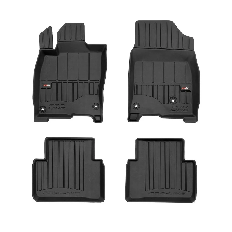 Alfombrillas de goma cubeta Honda Civic X (2015-2021)