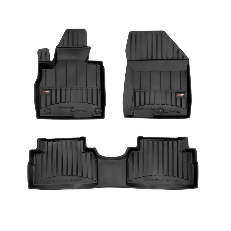 Alfombrillas de goma cubeta Hyundai Santa Fe IV (desde 2018)