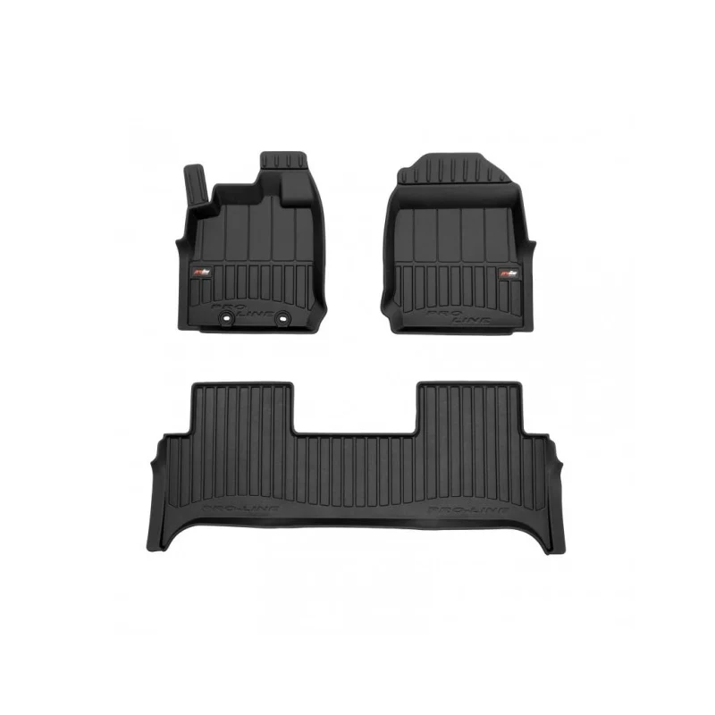 Alfombrillas de goma cubeta Isuzu D-MAX III cabina extendida (desde 2019)