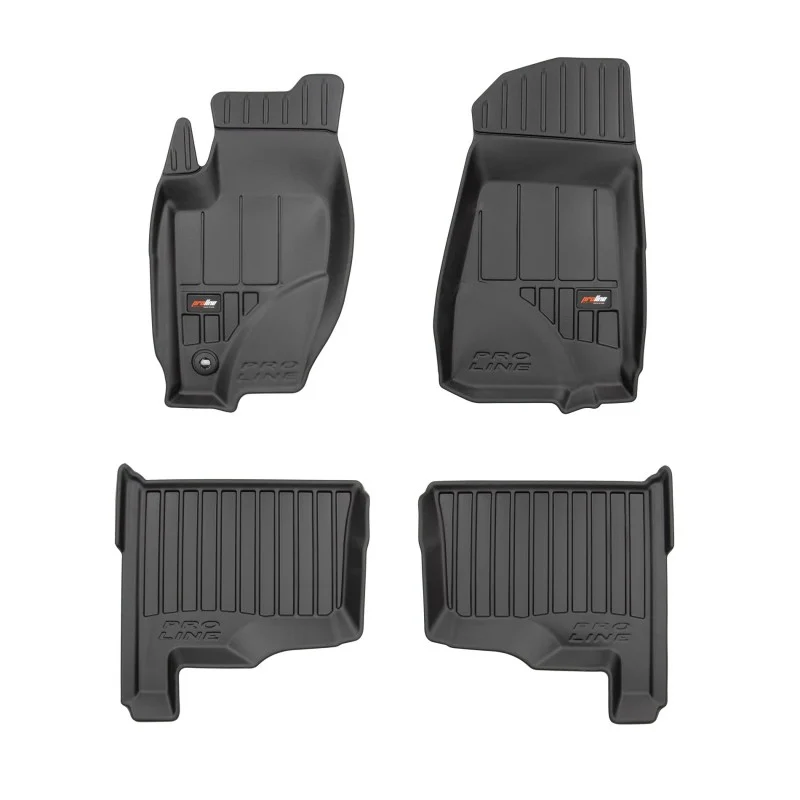 Alfombrillas de goma cubeta Jeep Grand Cherokee III (2004-2010)