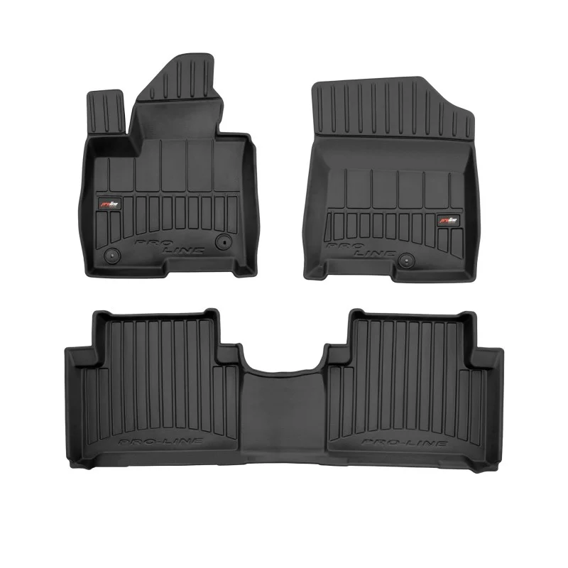 Alfombrillas de goma cubeta Kia Sorento IV (desde 2020)