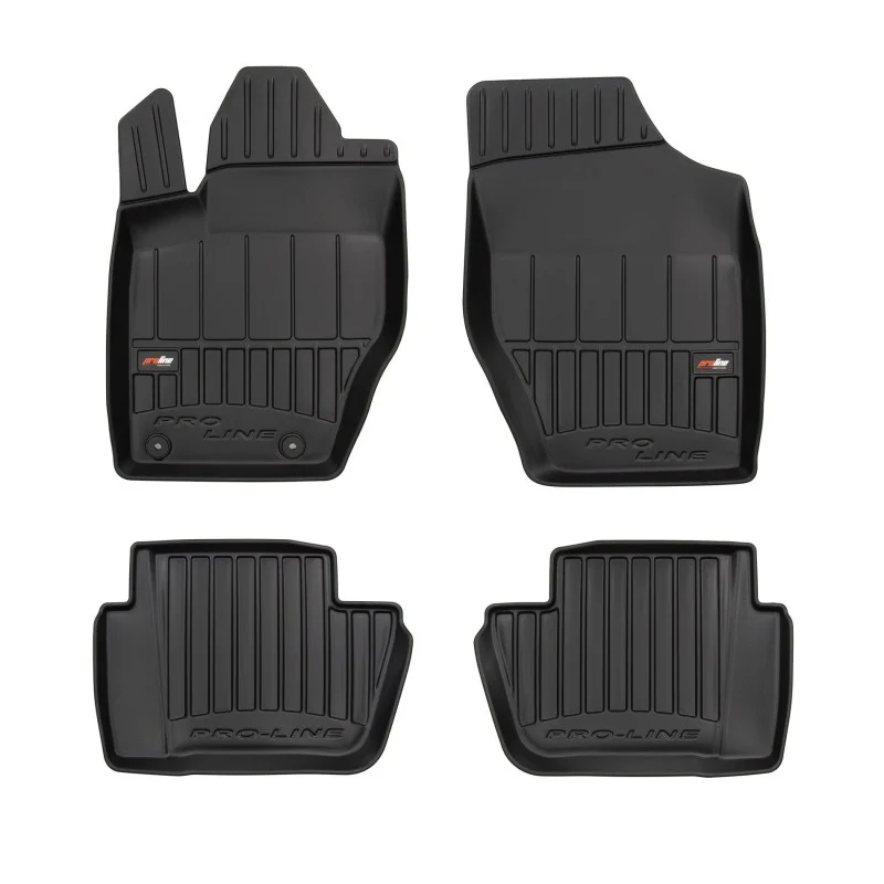 Alfombrillas de goma cubeta Peugeot 307 (2001-2008)