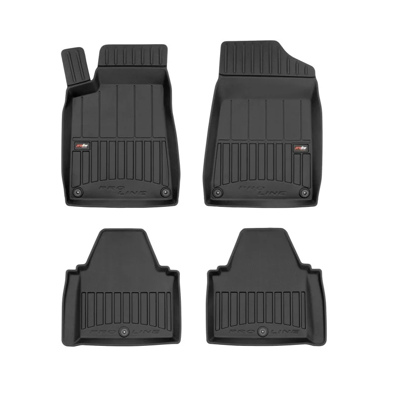 Alfombrillas de goma cubeta Peugeot 607 (1999-2010)