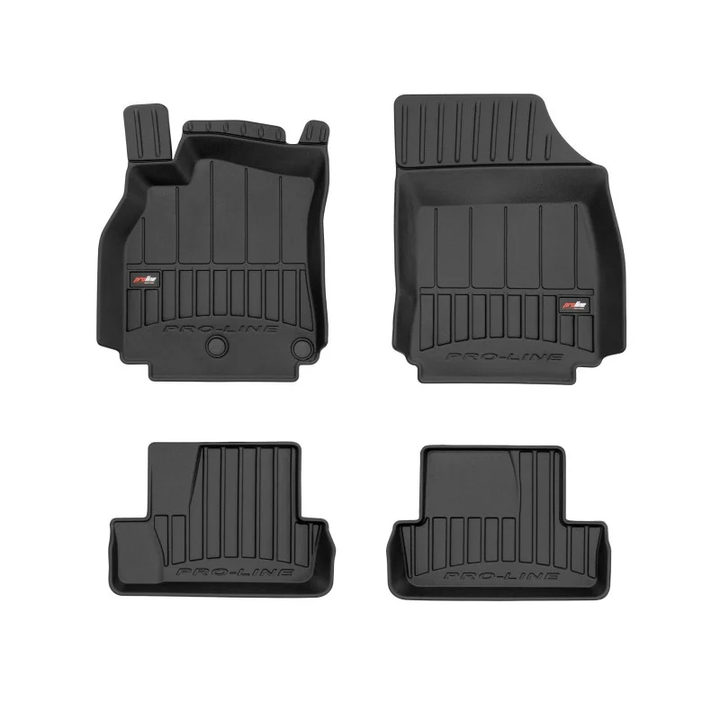 Alfombrillas de goma cubeta Renault Megane III coupé (2008-2015)