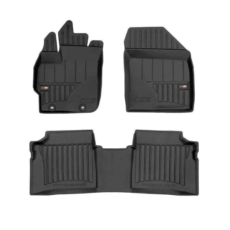 Alfombrillas de goma cubeta Toyota Prius III (2009-2015)