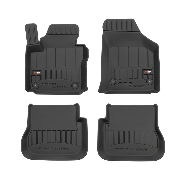 Alfombrillas de goma cubeta Volkswagen Caddy III (2003-2020)
